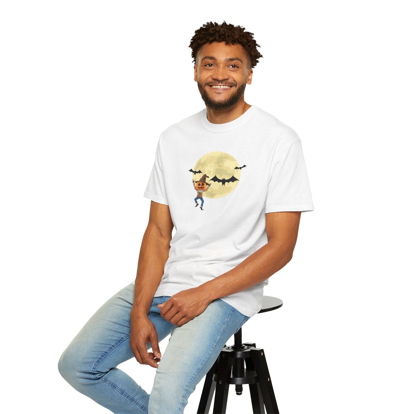 Halloween and Bats Unisex T-Shirt | Spooky Web Tee