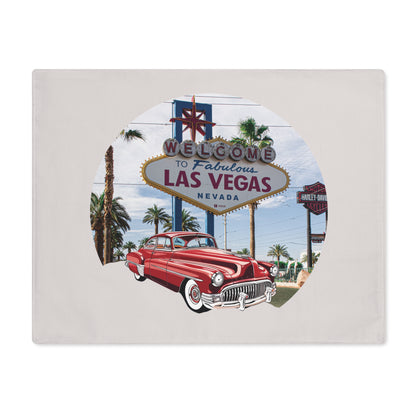 The Neon Oasis: Las Vegas 1950s Buick Placemat