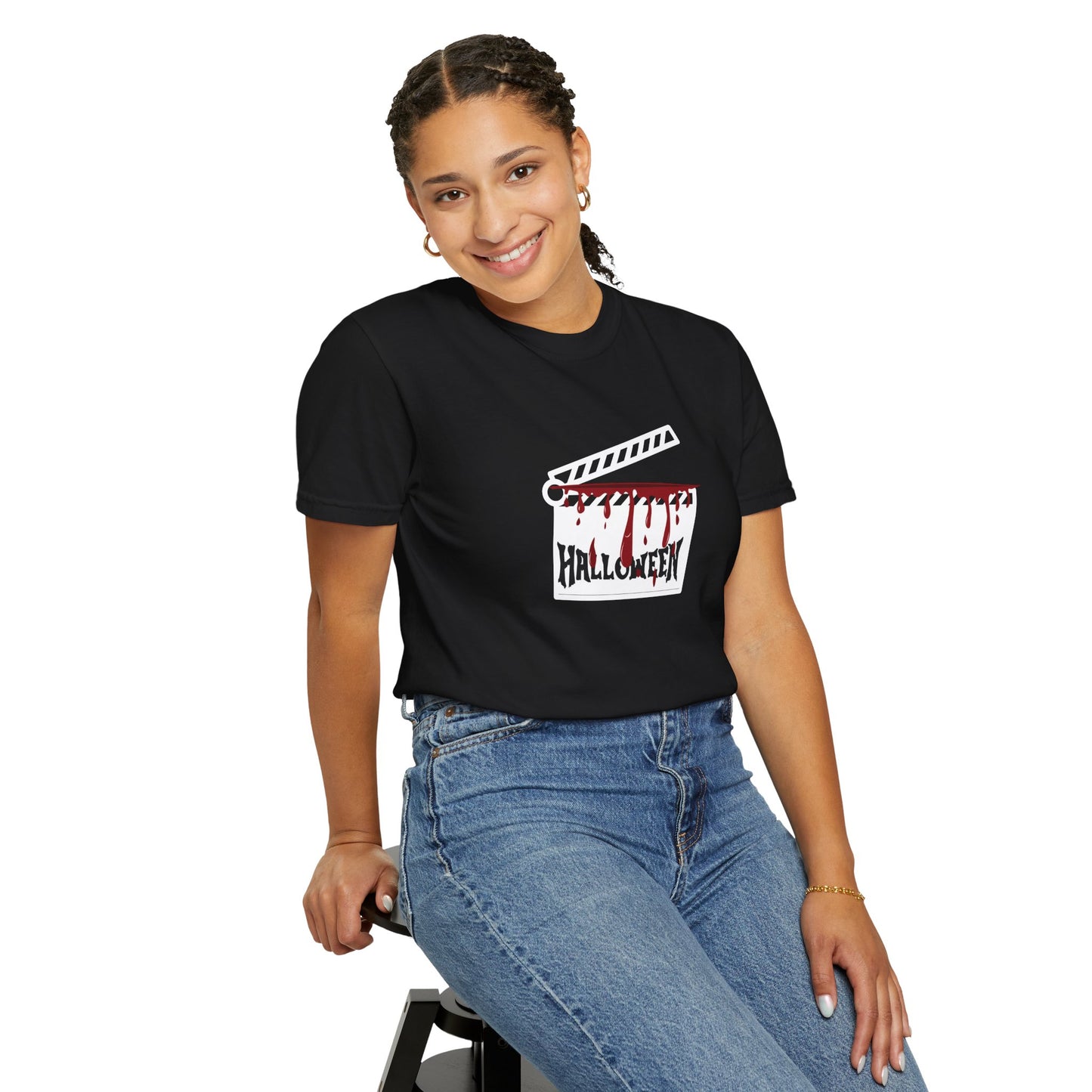Ciak Halloween Unisex T-Shirt | Spooky Movie Clapperboard Tee