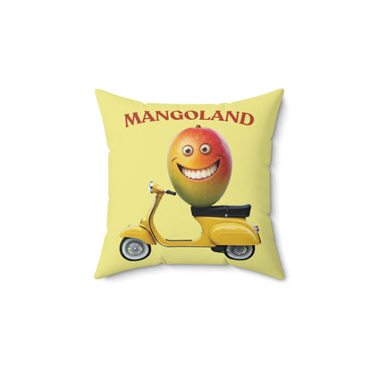 The Golden Escape: The Mangoland Scooter Journey Pillow