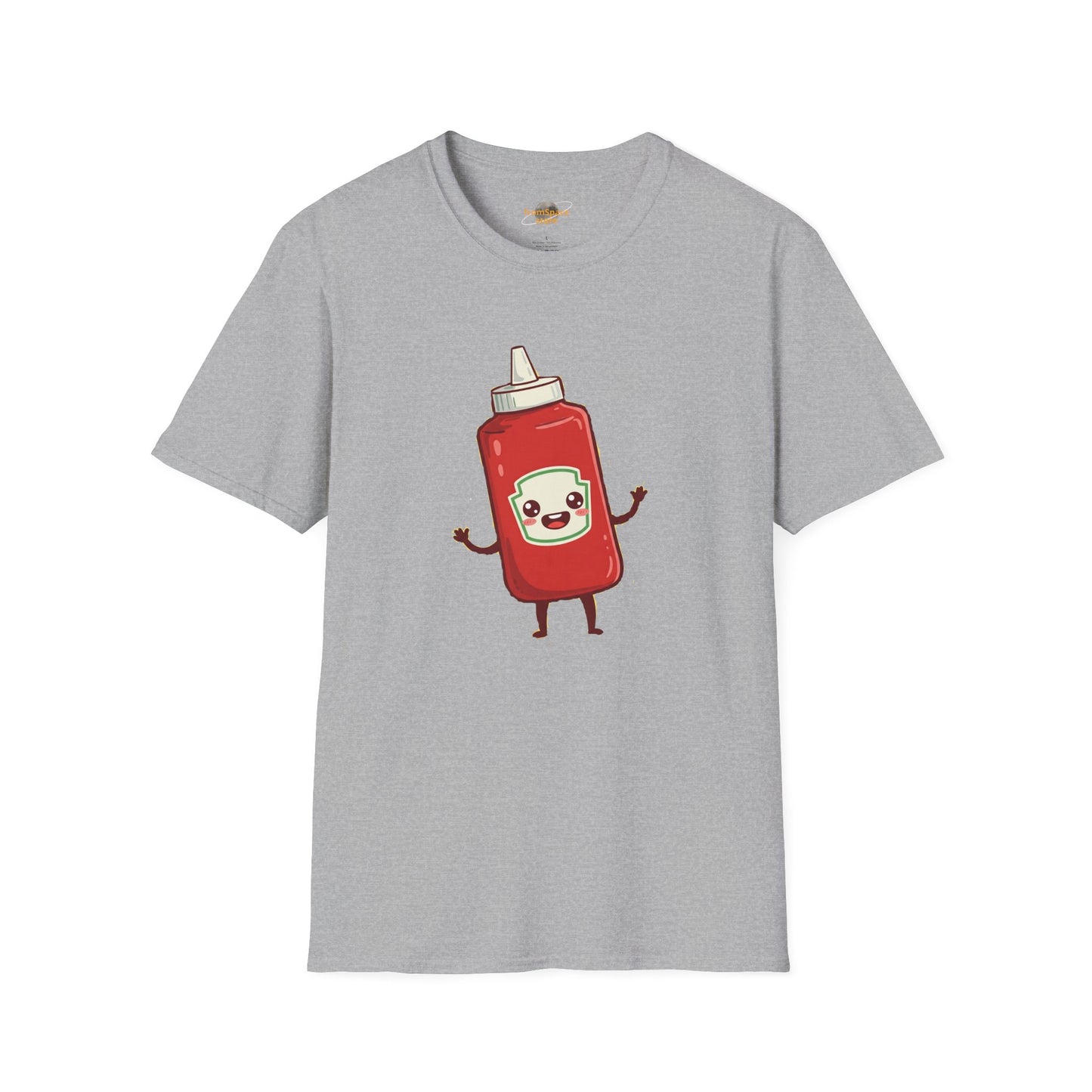 The Crimson Splash – Happy Ketchup Confetti Tee