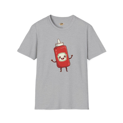 The Crimson Splash – Happy Ketchup Confetti Tee