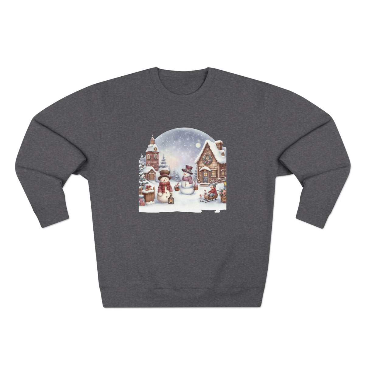 Copy of Copy of Copy of Copy of Copy of Copy of Unisex Crewneck Sweatshirt - snowman design