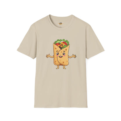 The Rolling Dreamer – Burrito Landscape Graphic T-Shirt