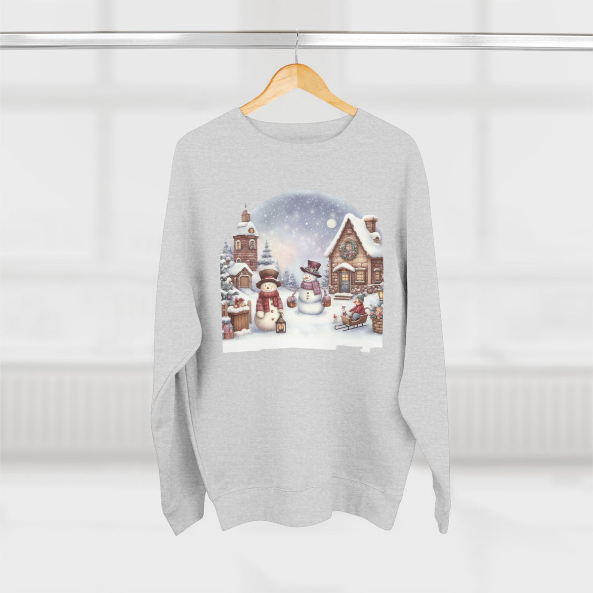 Unisex Crewneck Sweatshirt - snowman design