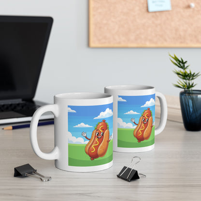 The Boardwalk Legend | Street Foods Hotdog Ceramic Mug