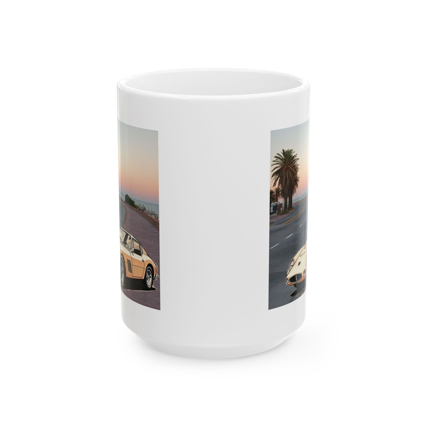 Ferrari 275 GTB Vintage Mug - A Classic Car Lover's Dream Coffee Cup 15oz