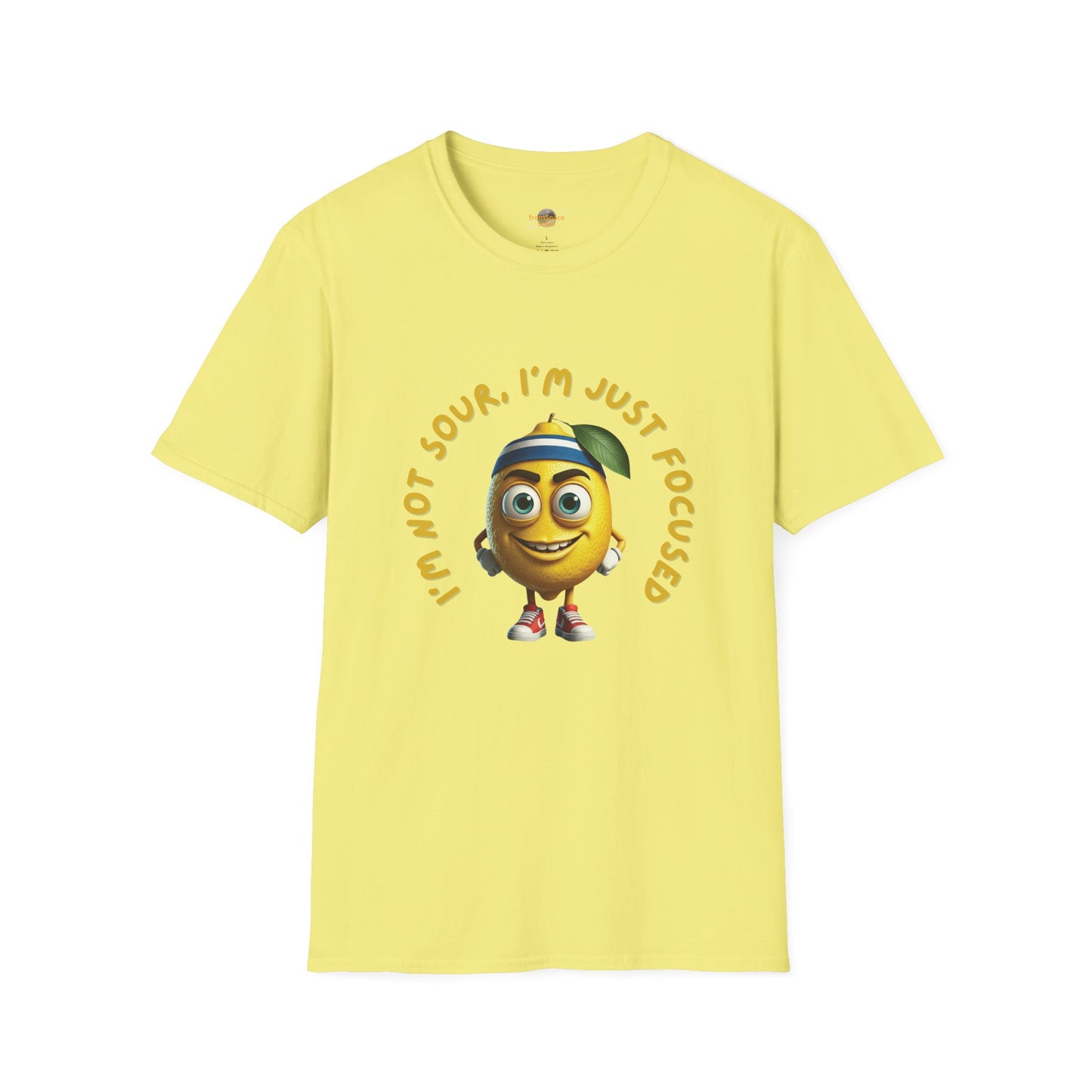Athletic Lemon T-Shirt: Funny Fruit Gym Tee