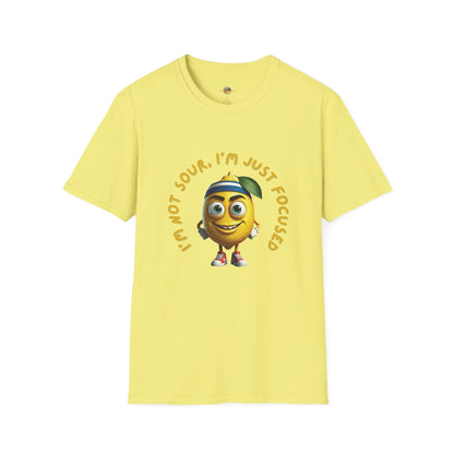 Athletic Lemon T-Shirt: Funny Fruit Gym Tee