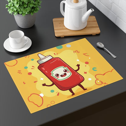 Crimson Glow, The Ketchup Sentinel Placemat
