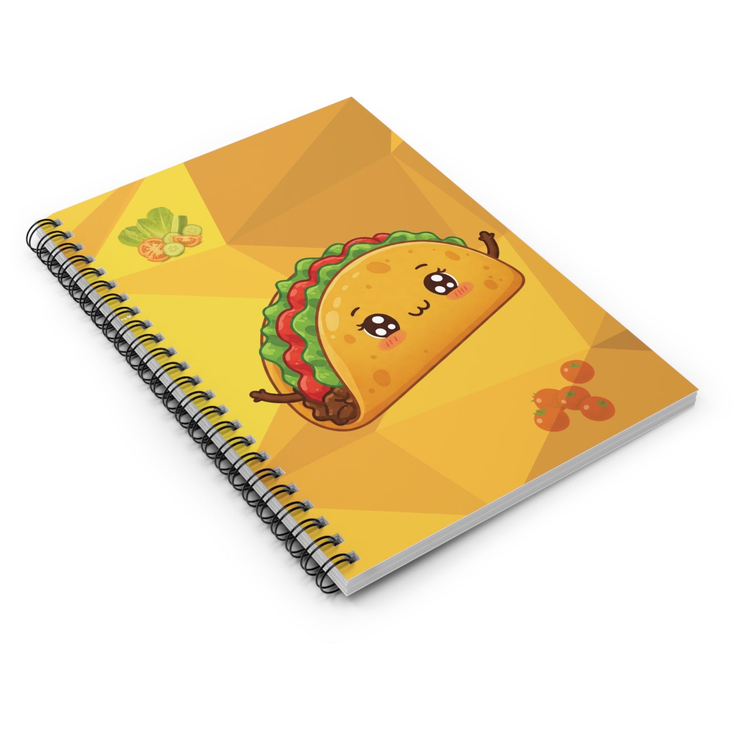 Taco Spiral Notebook | Bold Graphic Foodie Stationery
