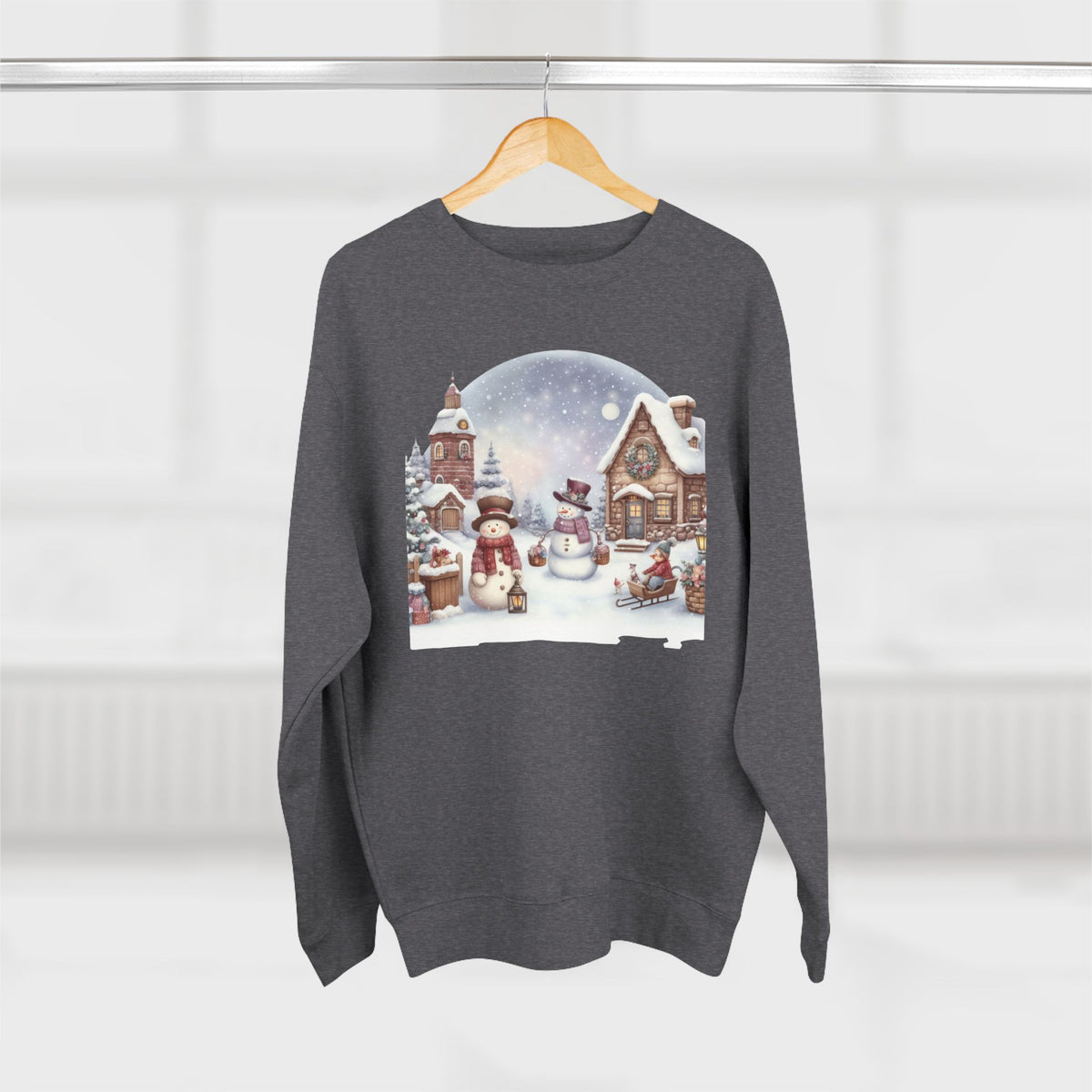 Unisex Crewneck Sweatshirt - snowman design