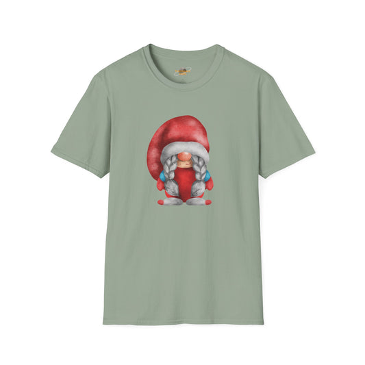 Cute Gnome T-shirt | Soft and Comfy Cotton Tee for Women | Perfect for Casual Wear | Unique Gift Idea | Gnome Lovers