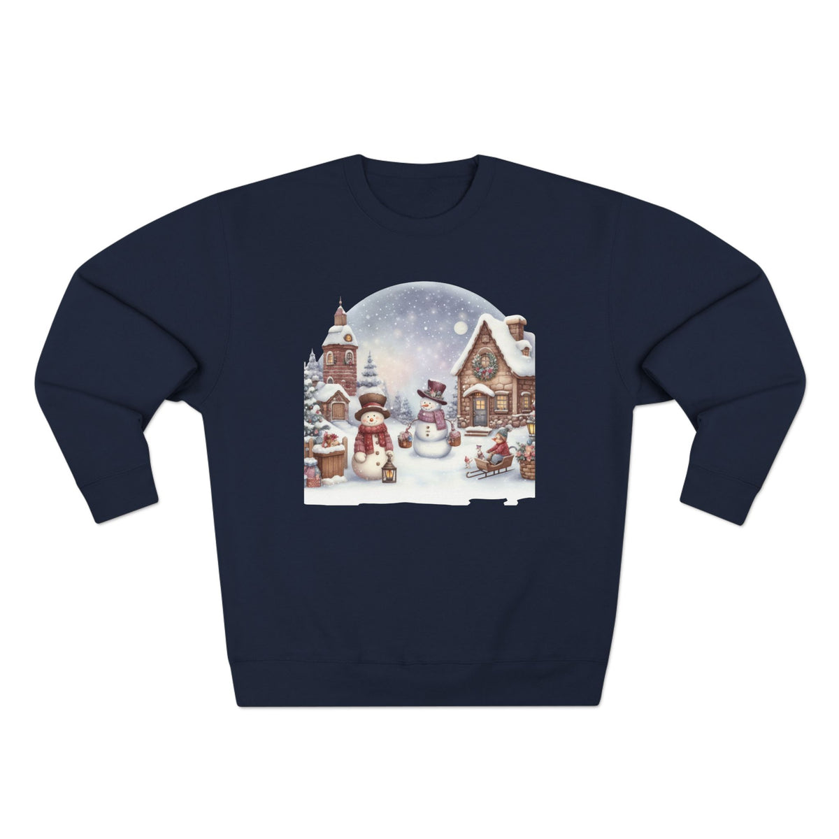 Unisex Crewneck Sweatshirt - snowman design