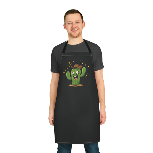 Copy of Cactus upside-down on a foot - apron
