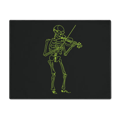 Midnight Sonata Fluo Skeleton Violinist Placemat