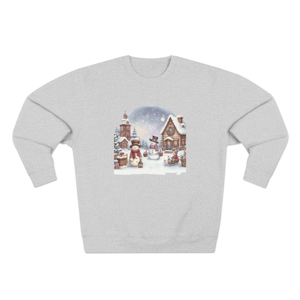 Copy of Copy of Copy of Copy of Copy of Copy of Unisex Crewneck Sweatshirt - snowman design
