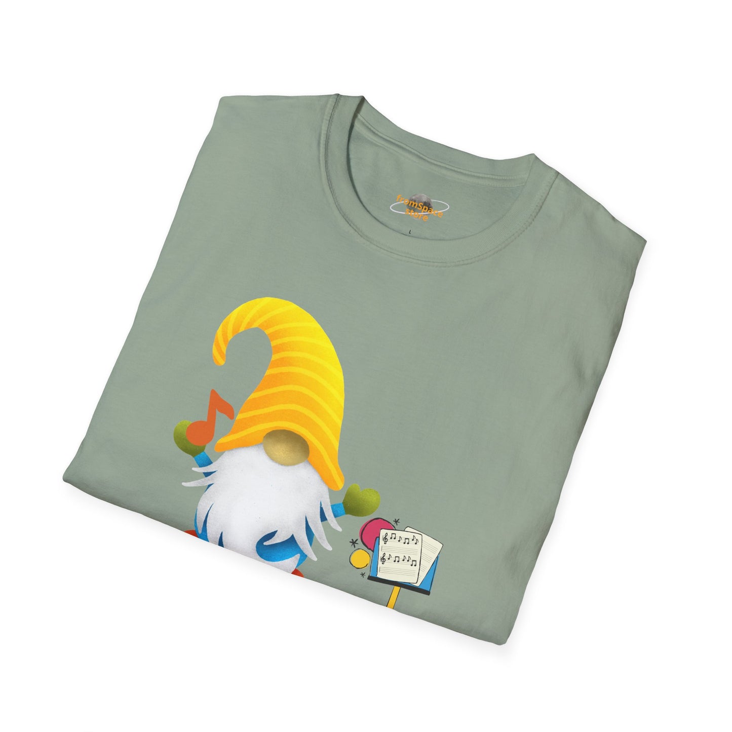 Musical Gnome Unisex T-Shirt: A Symphony of Style