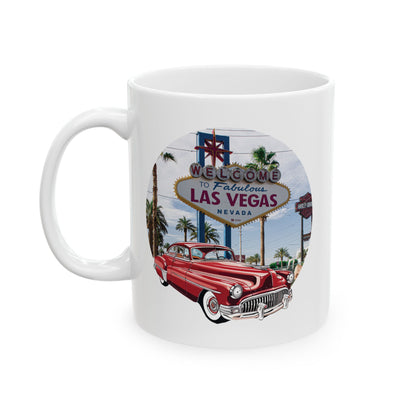 Classic 1950s Buick Vintage Mug - Chrome & Style
