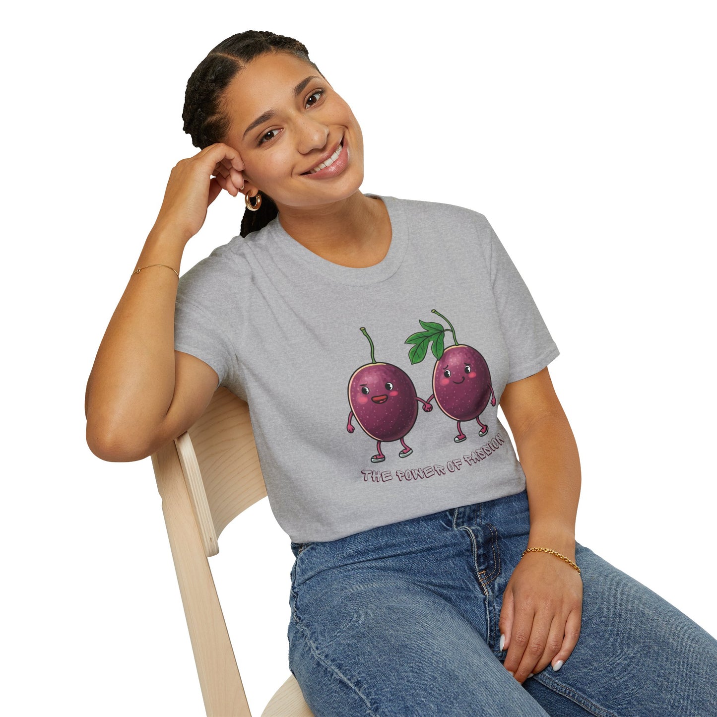 Power of Passion t-shirt: Funny Passion Fruit Love Tee