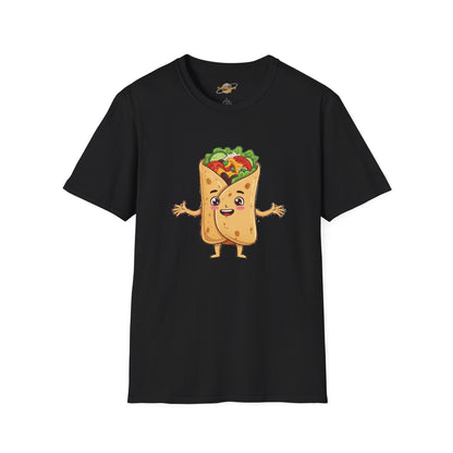 The Rolling Dreamer – Burrito Landscape Graphic T-Shirt