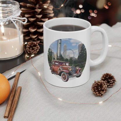 Copy of Ford Atlanta Skyliner Vintage Mug - Relive 1930s American Car Charm