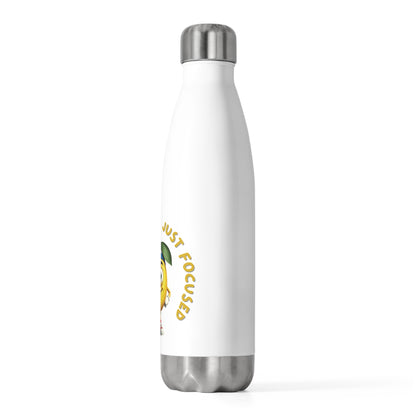 "I'm Not Sour, I'm Just Focused" Lemon Stainless Steel Insulated Bottle