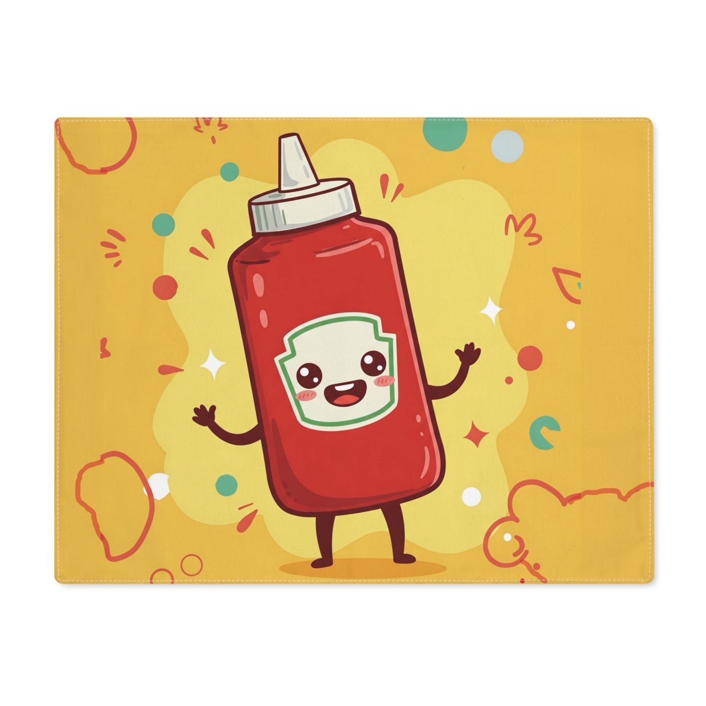 Crimson Glow, The Ketchup Sentinel Placemat