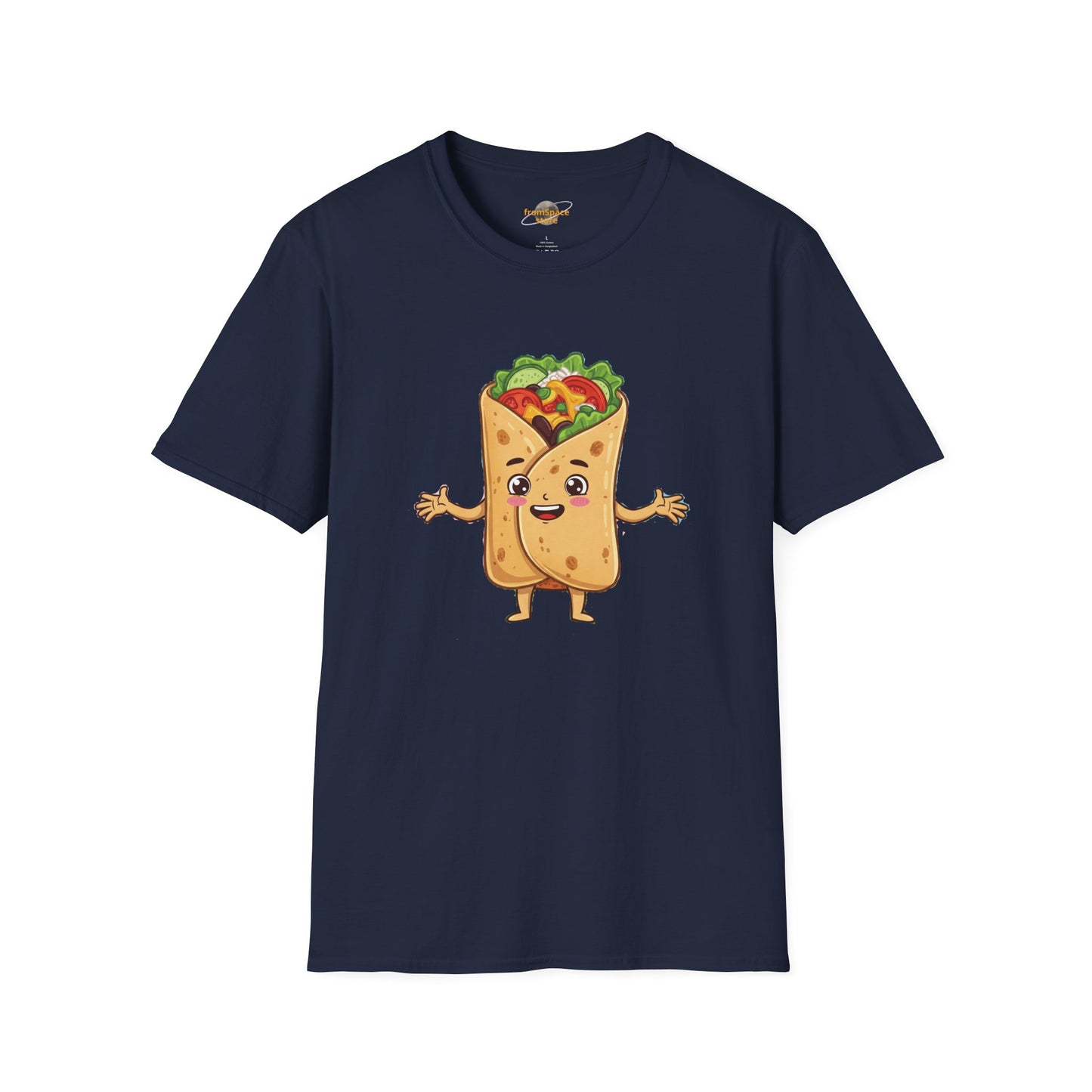The Rolling Dreamer – Burrito Landscape Graphic T-Shirt