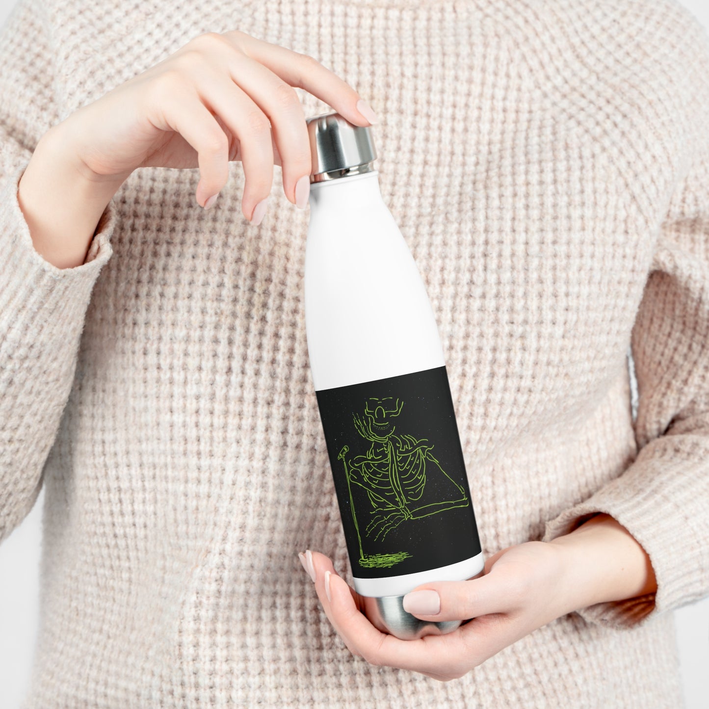 Vocalist Skeleton Fluo Metal Insulated Bottle