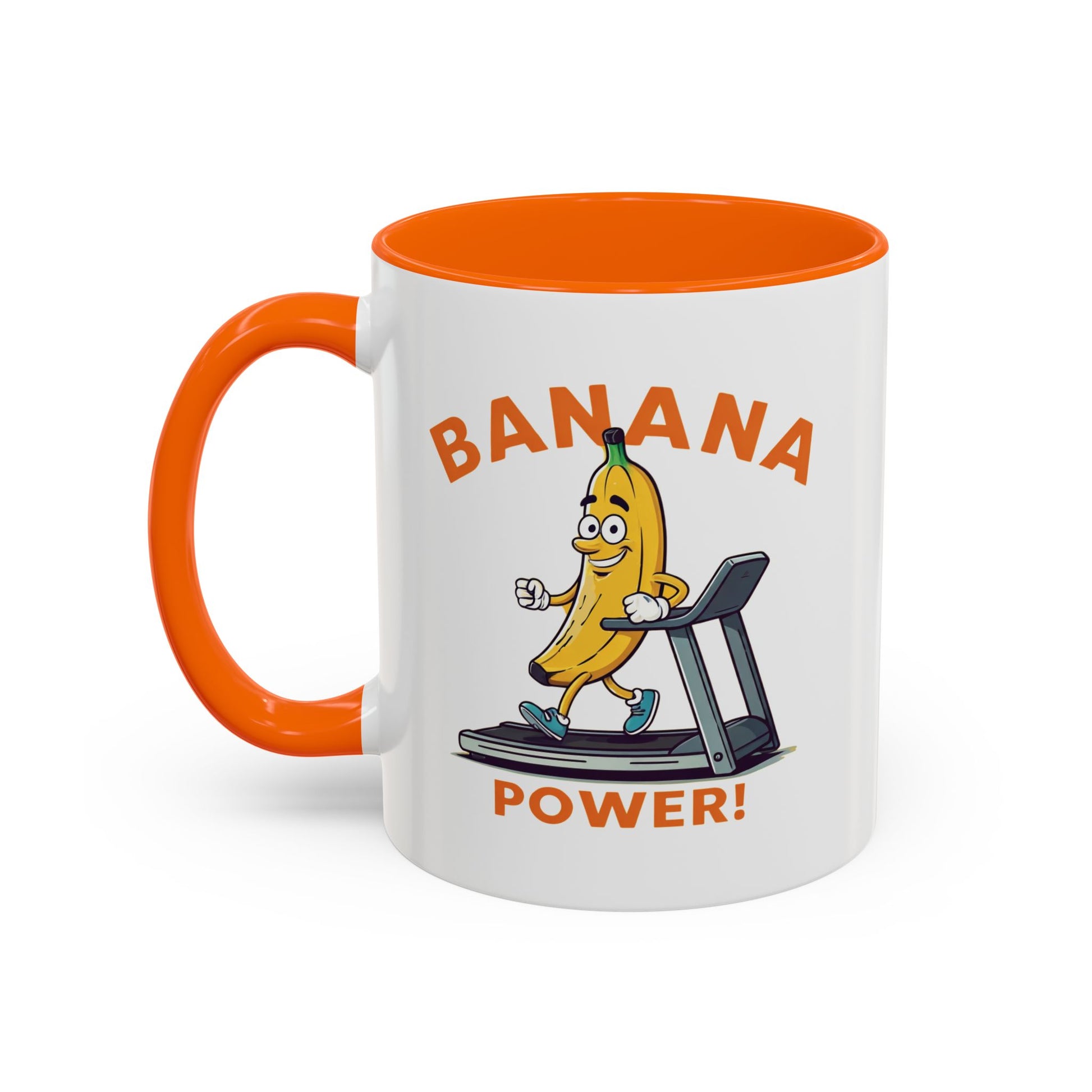 Banana Power Workout Mug - Funny Gym Gift for Fitness Lovers