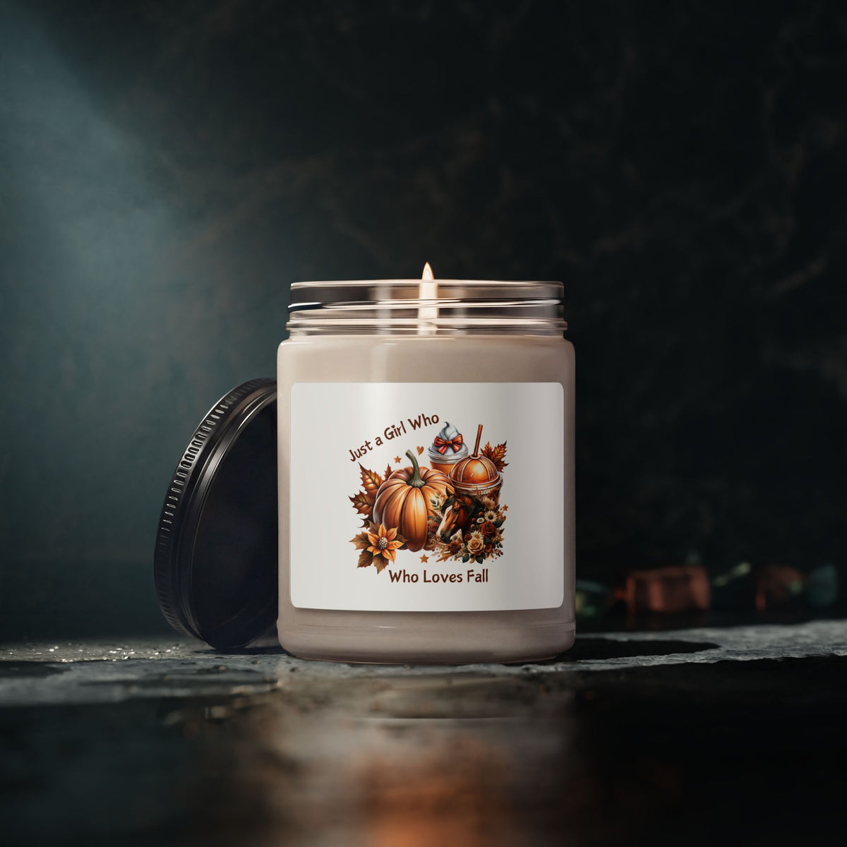 Just a Girl Who Loves Fall - Autumn Scented Soy Candle, 9oz