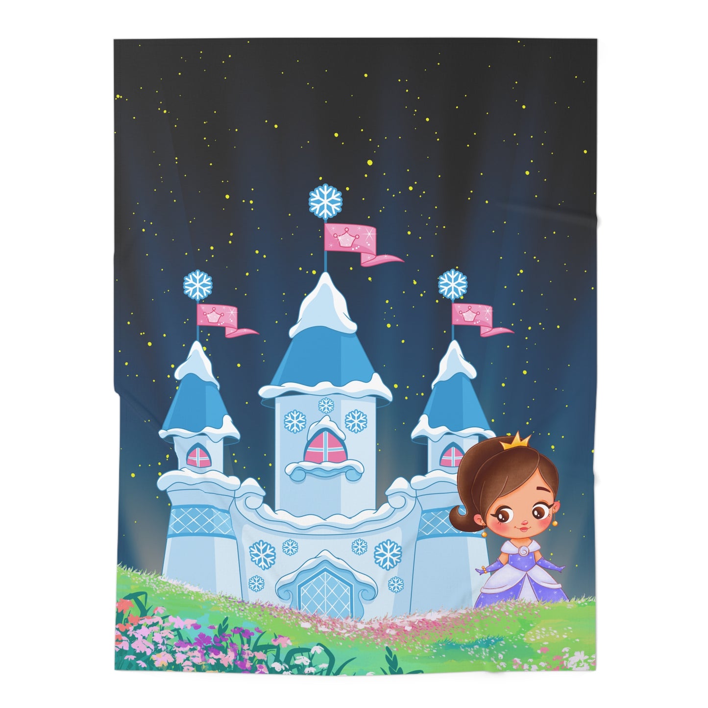 Princess Castle Crib Bedding Set - Soft, Cozy, and Magical - baby shower gift idea
