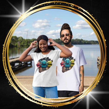 Unisex Alien Dancer T-Shirt - Unique Space Design