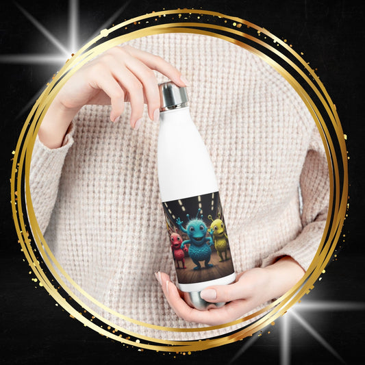Alien Dancer Insulated Water Bottle: Hydrate with Style and Originality!