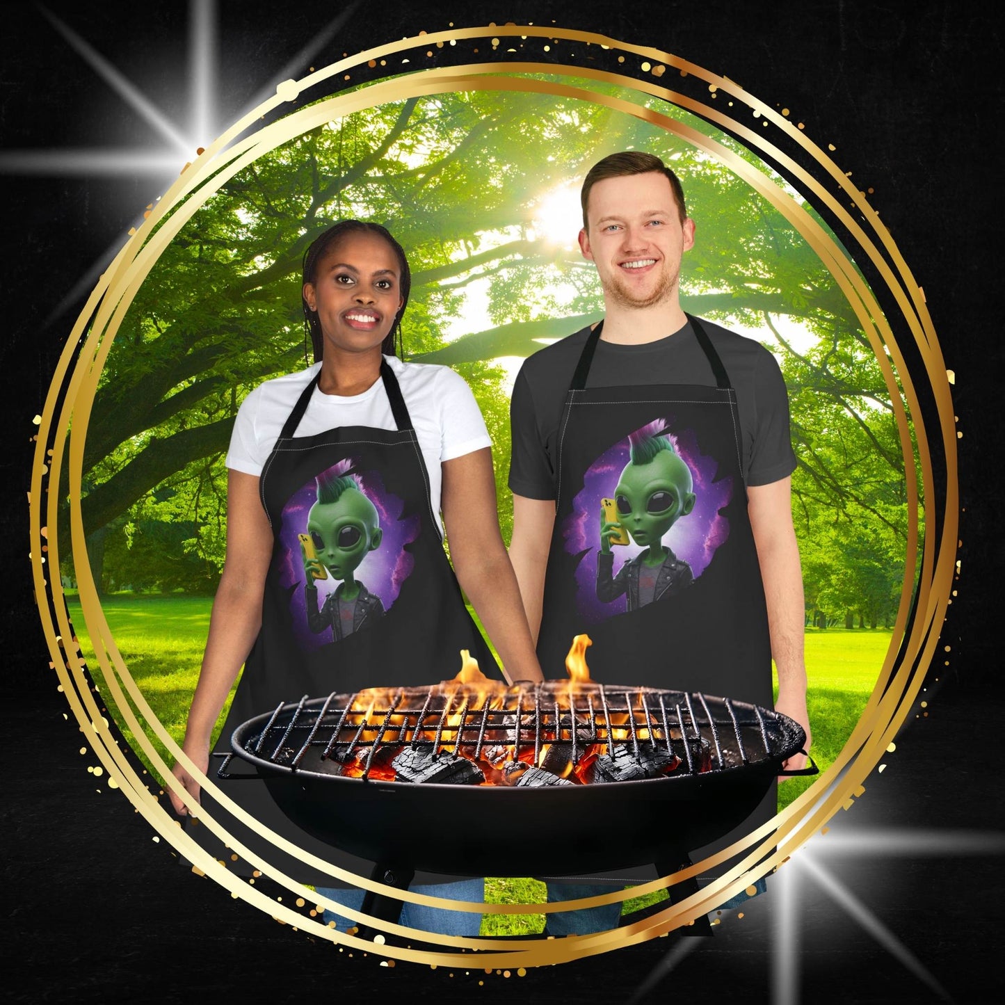 San Francisco Signal Apron: The Rebel Martian