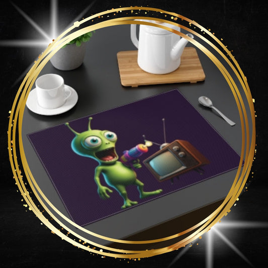 The "Frequency From Beyond" Retro Placemat