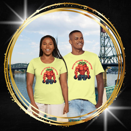 Berry Strong T-Shirt: The Ultimate Funny Gym Shirt