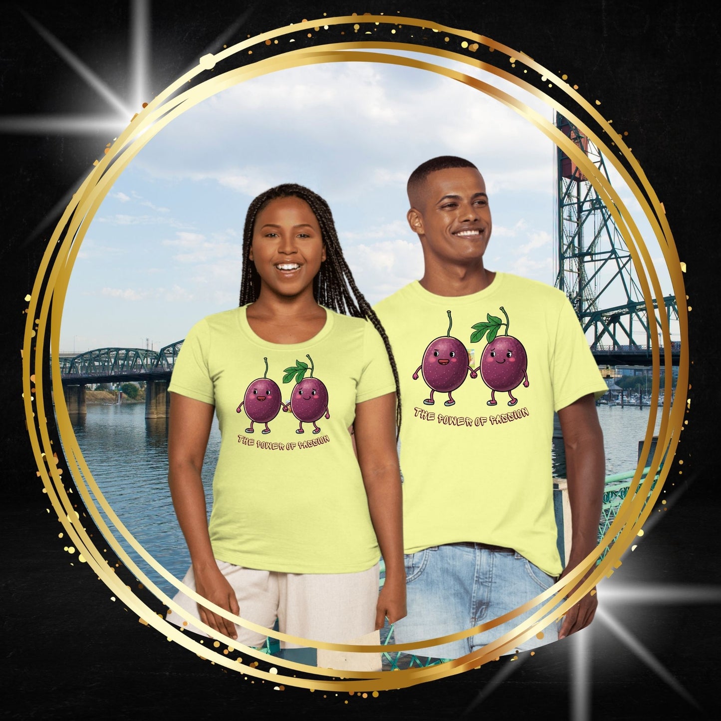 Power of Passion t-shirt: Funny Passion Fruit Love Tee