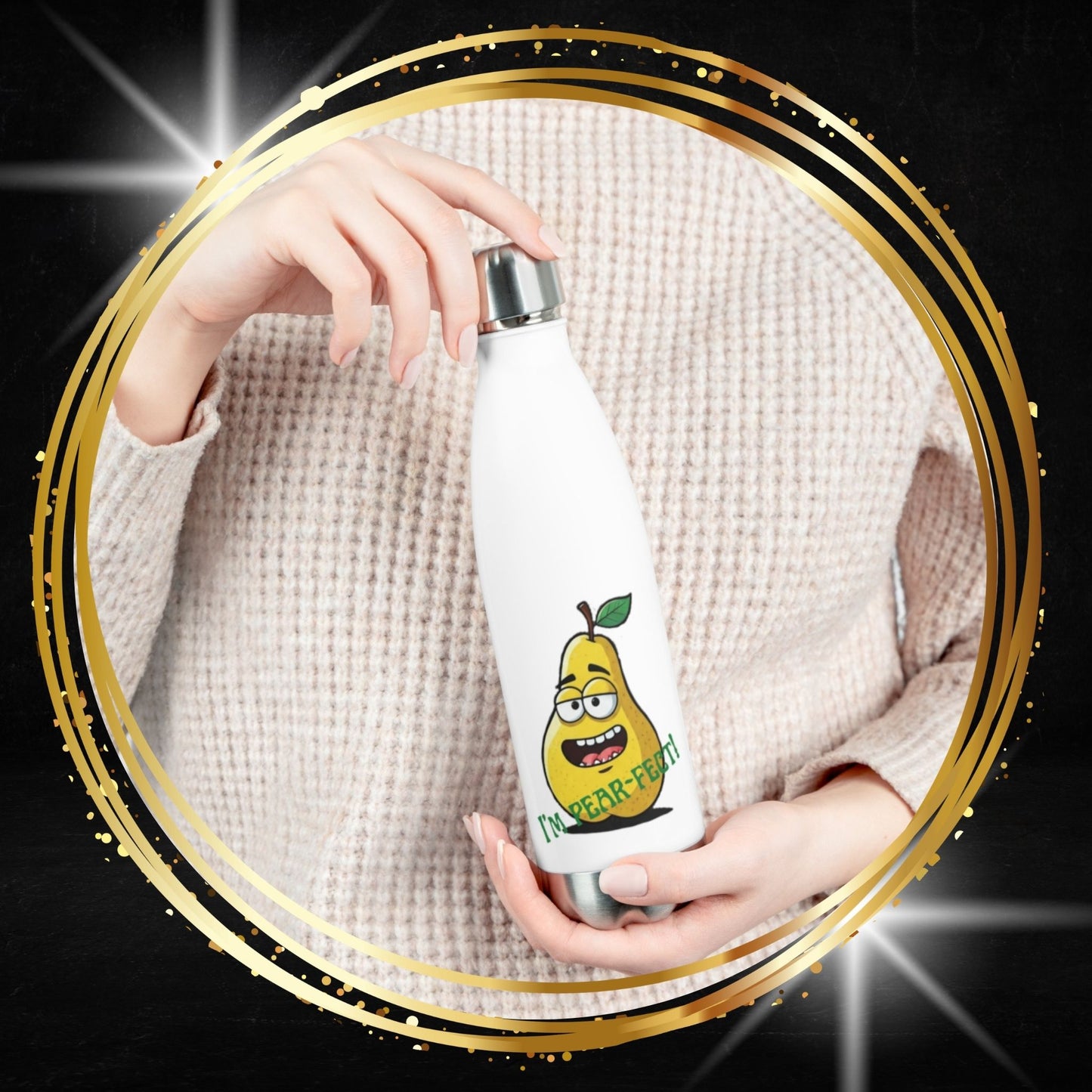 Pear-fect Water Bottle | Fun Fruit Fitness Gear
