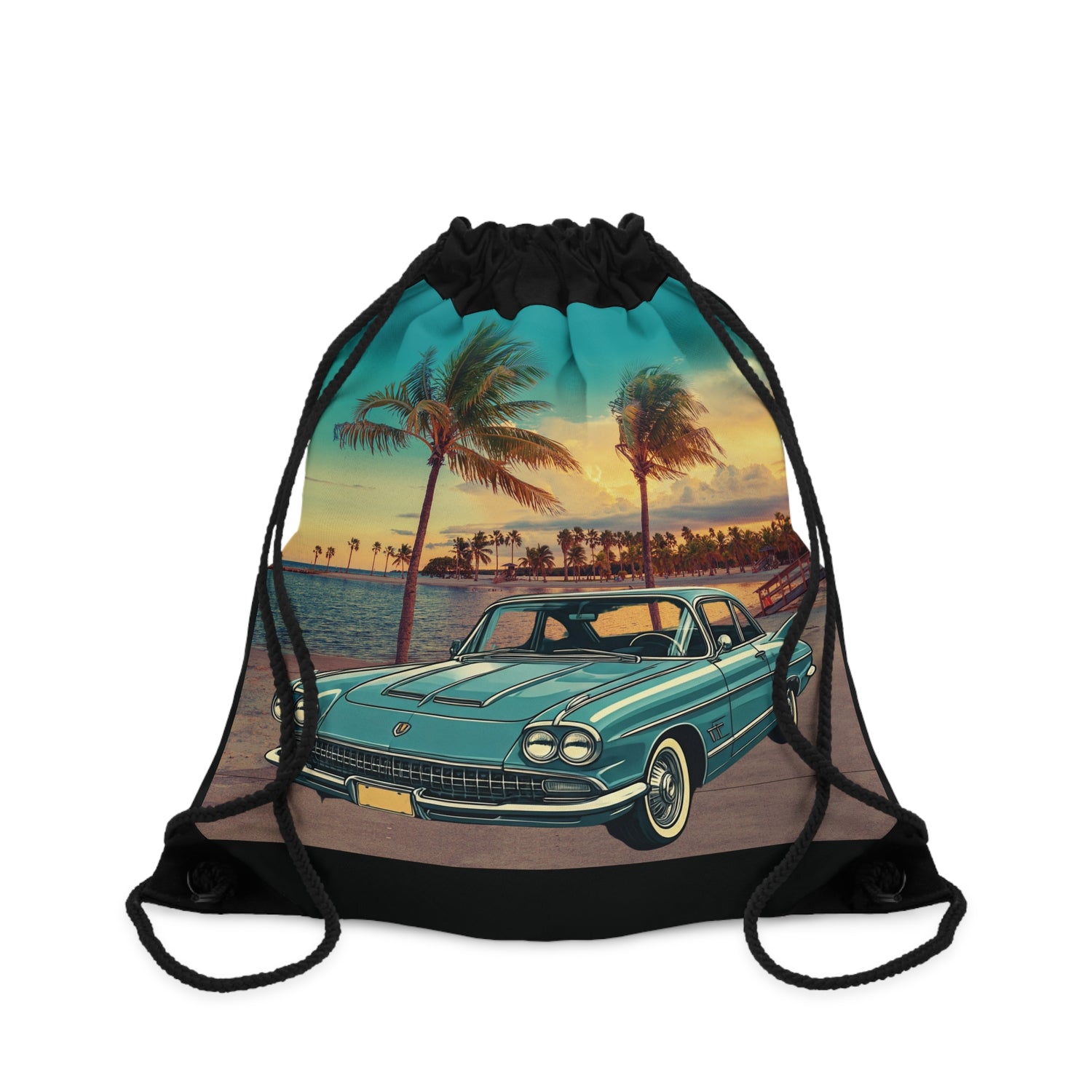 Cadillac Eldorado Brougham 1950s Drawstring Bag: Luxury Vintage Style for Every Adventure One size