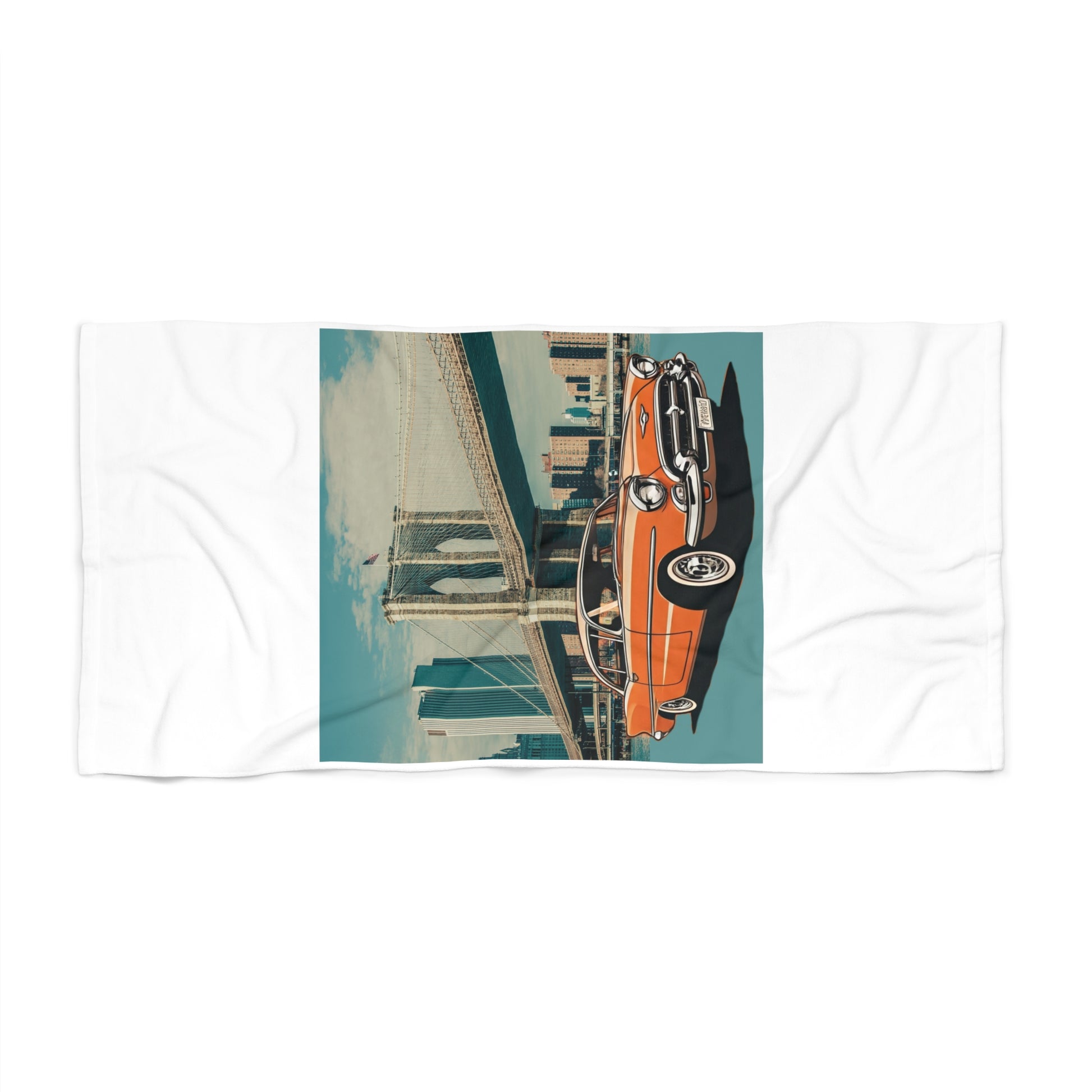 Chevrolet Bel-Air Beach Towel: The American Automotive Icon Right on Your Beach