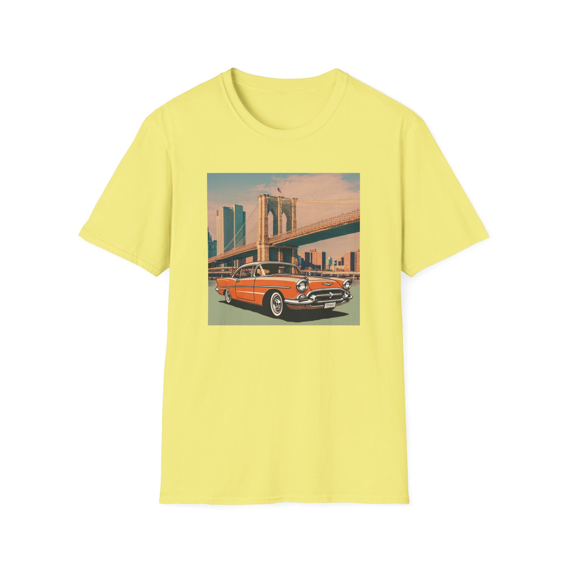 Chevrolet Bel-Air Unisex T-Shirt - American Classic Car Icon Cornsilk