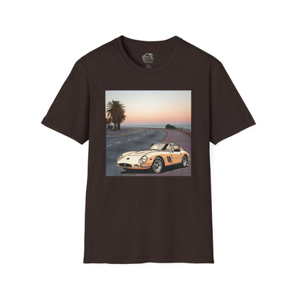 Ferrari 275 GTB Unisex T-Shirt - Italian Automotive Legend Dark Chocolate