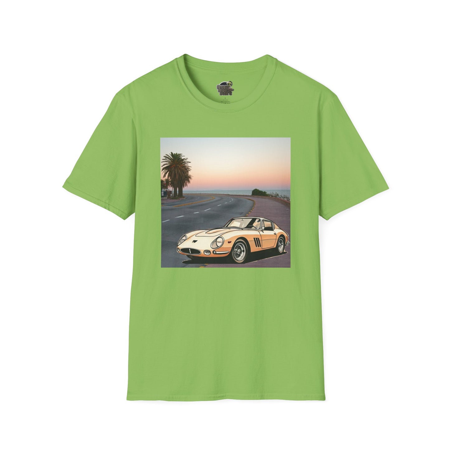 Ferrari 275 GTB Unisex T-Shirt - Italian Automotive Legend Lime
