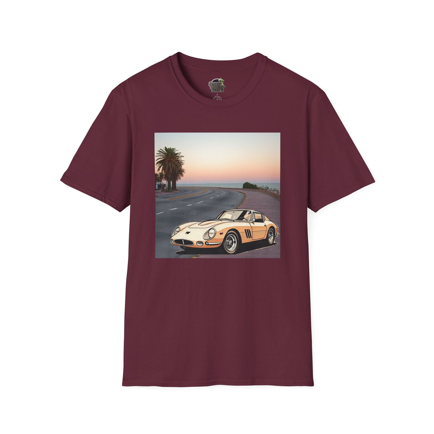 Ferrari 275 GTB Unisex T-Shirt - Italian Automotive Legend Maroon