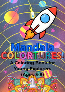 Mandala Colortures, coloring book for young kids 5-8 years old