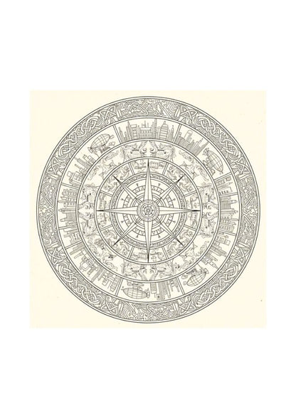 Sacred Geometry: 23 Intricate Mandalas – Digital Coloring Sanctuary for Adults (17+)