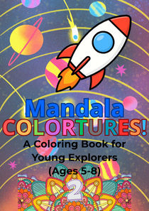 Mandala Colortures, coloring book for young kids 5-8 years old