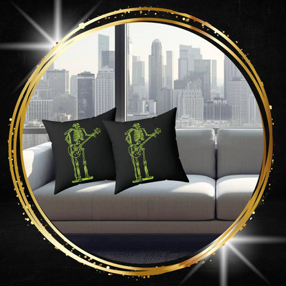 Eternal Anthem: Singer & Guitarist Fluo Skeleton Pillow